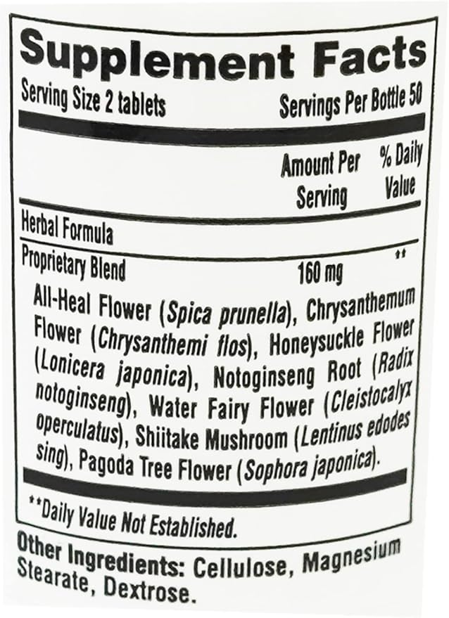 Balance 3 - Panda Products 100 Tablets Herbal Formula
