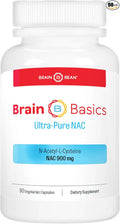 Brain Basics Ultra NAC | Glutathione Precursor Optimize Neurological and Liver Health and Immune Support | 90 Servings