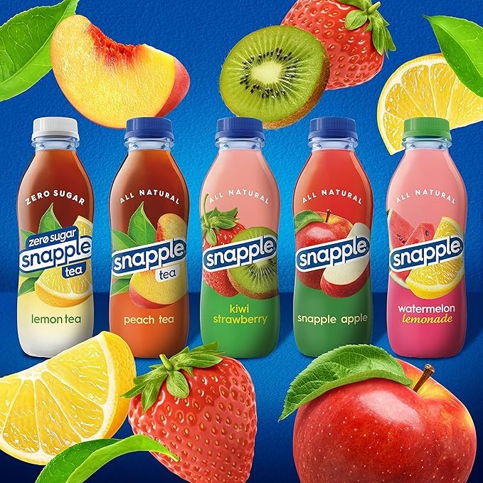 zero trop a rocka Ice Tea 16 fl oz recycled plastic bottle Pack of 17