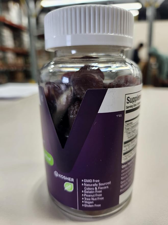 Viteey Moringa Gummies - 4000mg [from 400mg of 10:1 Extract] of Moringa Supplement Super Greens Gummies - Antioxidant Wellness and Digestive Support - Vegan Gluten Free - 120 Count
