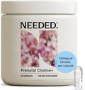 Needed. Prenatal Choline+ Liquid Capsules for Cognitive Development - Choline Supplements For Pregnancy - Aids Baby Brain Development &amp Supports Healthy Pregnancy - Third Party Tested - 30 Liquid