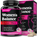 UNALTERED Hormone Balance &amp Mood Support for Women - Naturally Supports Hormonal Balance &amp Energy with Tribulus Terrestris &amp Red Maca Root Extract - Dietary Supplement - 90 Vegan Capsules