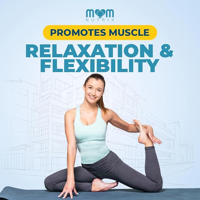 MOM Nutrix Magnesium Glycinate - 500 mg Chelated Triple Absorption Magnesium - Heart Bones Joints Support - Calm &amp Relax- 180 Capsules