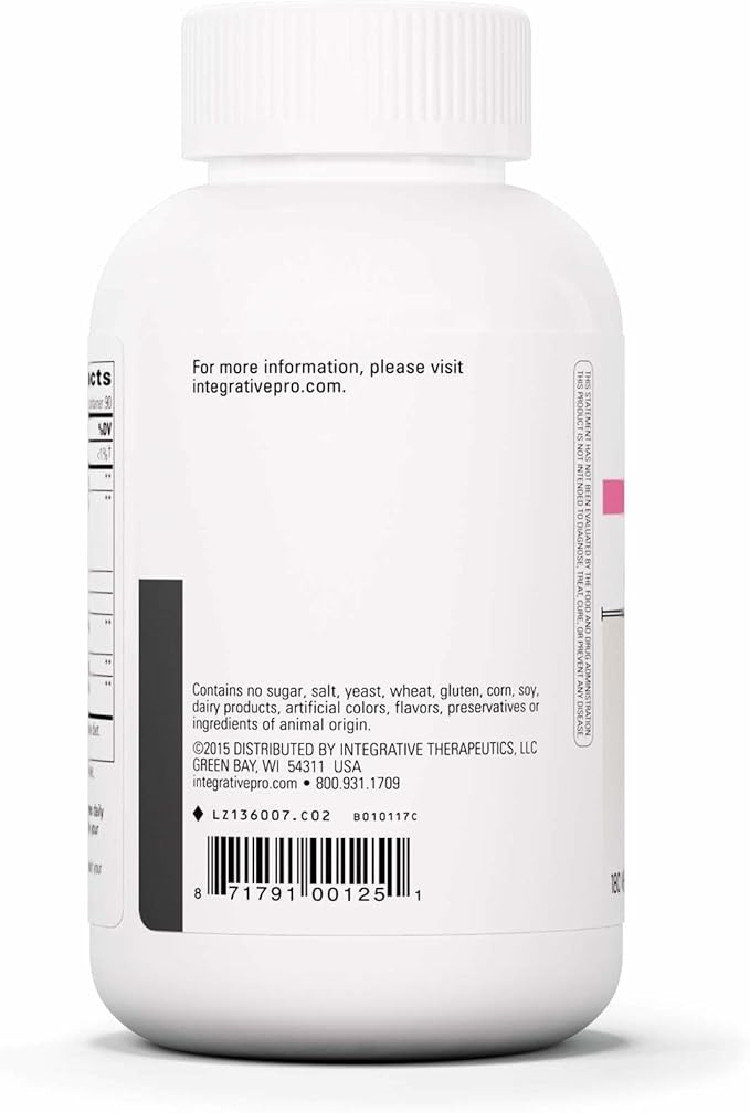 Integrative Therapeutics Similase Sensitive Stomach - Support for Sensitive Stomachs* - Dairy-Free &amp Vegan - 180 Capsules (90 Servings)