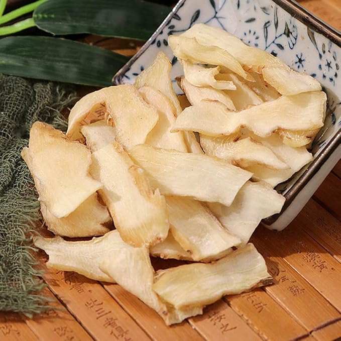 PolygonatumRadix Polygonati OfficinalisYu ZhuPolygonatum SliceDried Polygonatum Odoratum Solomons Root SlicedFragrant Solomonseal Rhizome (250 g(0.55 Pound))