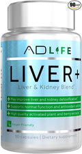 Project AD Liver+ Liver Cleanse &amp Detox Liver Supplement (90 Capsules)
