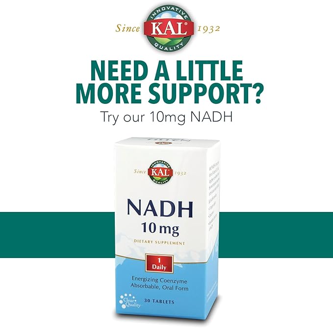KAL 5 Mg Nadh Tablets 30 Count
