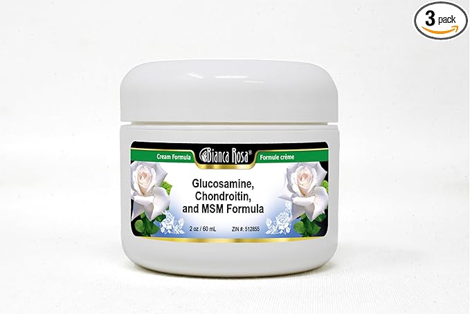 Bianca Rosa Glucosamine Chondroitin and MSM Formula Cream (2 oz ZIN: 512855) - 3 Pack