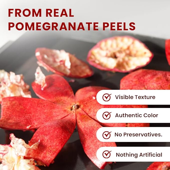 bixa BOTANICAL Pomegranate Peel Powder | Herbal Tea Skincare &amp DIY Beauty | Punica Granatum Ayurvedic Herbal Supplement | Gluten Free Non-GMO Steam Treated Vegan 100% Pure | 200g / 7oz