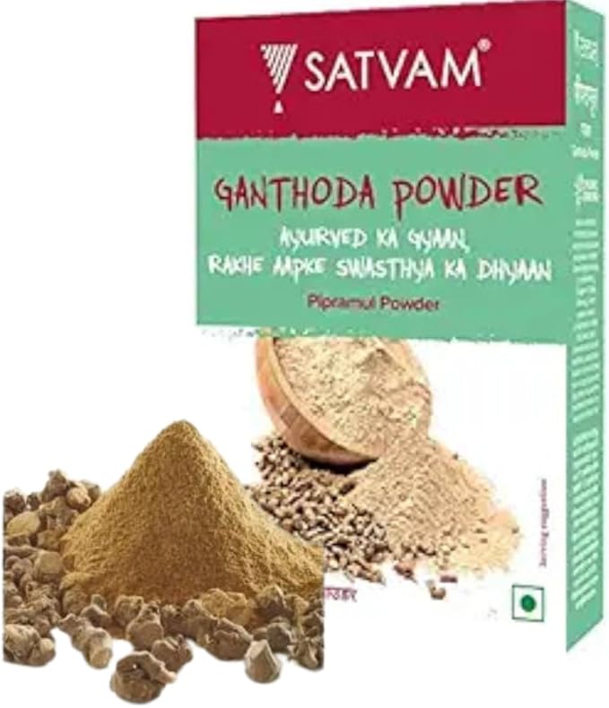 3.52 Oz / 100g Ganthoda Powder Piplamool Powder Peepramul Piparamul Pipramul