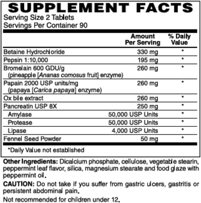 Superzymes Tablets