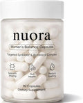 Nuora Bromelain Gut Health Capsules - Gut Biofilm Ritual with Berberine Digestive Balance &amp Metabolism Support for Women Non-GMO 90 Capsules
