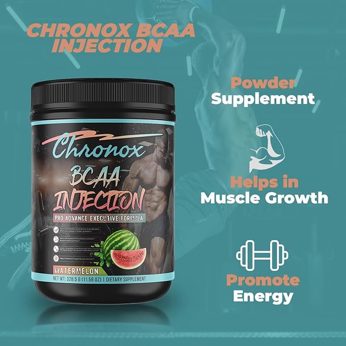 Chronox BCAA Amino-Acids Energy Blend - Watermelon Punch - 12.22 OZ