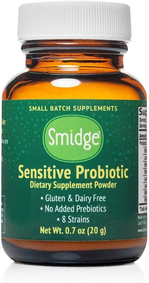 Smidge® Sensitive Probiotic Powder &amp Dosage Spoon (GutPro®)