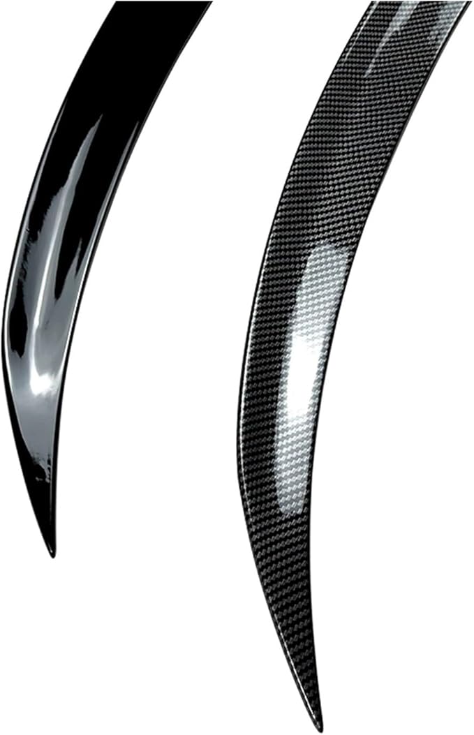 Spoiler Car Rear Trunk Spoiler Wing Tailget Lid Flap Lip Trim Fit for Benz CLA Class C117 CLA200 CLA260 CLA45 Fit for AMG 2013-2019 Fashionable (Color : Carbon Fiber Look)