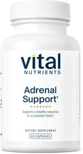 Vital Nutrients Adrenal Support - Adrenal Support Supplements for Gland Function and Cortisol Management - Supports Energy and Stress Levels - Gluten Dairy Soy Free - 60 Capsules