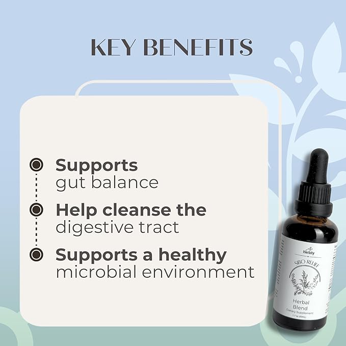 Gut Health &amp Digestion Drops – Natural Bitters for Digestion with Berberis Wormwood &amp Clove – Stomach Soothe &amp Gut Cleanse Support for Women &amp Men | 1.7 oz