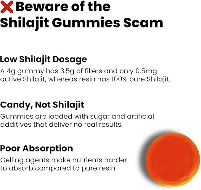 Better Alt Pure Himalayan Shilajit Resin Pack of 2 High Potency Gold Grade 150 Servings for Energy Boost &amp Immune Support 85+ Trace Minerals 75%+ Fulvic Acid with Lab Test Report400 mg
