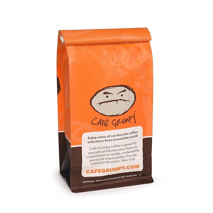 Café Grumpy Coffee - Heartbreaker Blend 12oz Bag Medium Roast Drip French Press Pour Over Cold Brew (Fine Grind (Espresso))