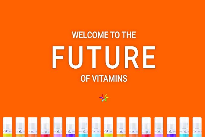SpectraSpray Iron &amp B12 Vitamin Liquid Oral Spray Kit - Food Grade Iron as an Essential Daily Mineral and B12. Vegan Gluten Free &amp Highly Effective 30 Day Supply per Spray
