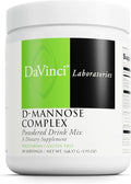 DAVINCI Labs D-Mannose Complex - Powder Drink Mix Supports Immune System &amp Urinary Tract Health* - Bladder Health Aid with Calcium Cranberry Juice Powder &amp Prebiotic Fiber* - 30 Servings (168
