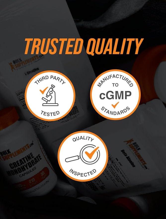 BulkSupplements.com N-Acetyl L-Glutamine Capsules - Glutamine Supplement Amino Acids Supplement - Gluten Free 1 Capsule per Serving (750mg) 360 Count (Pack of 1)