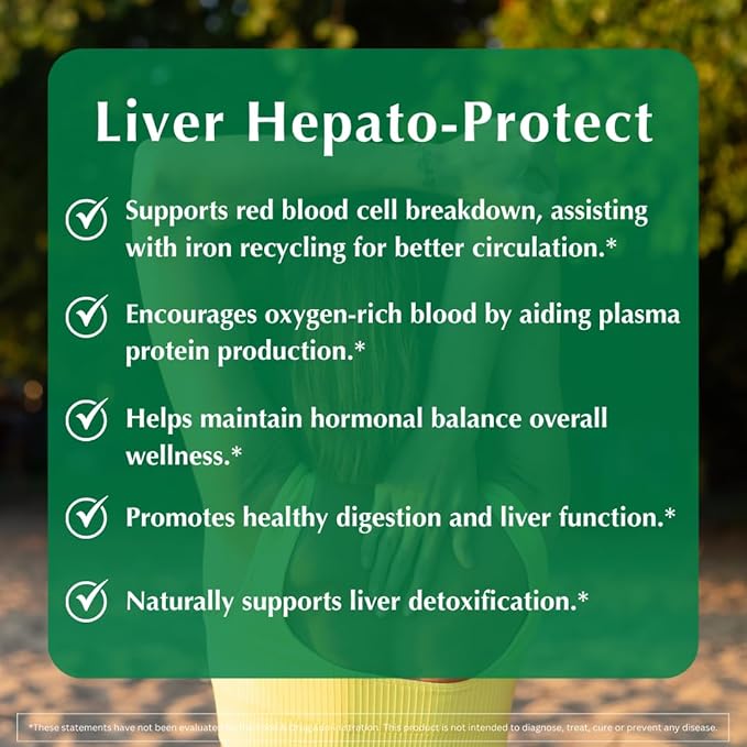 Provita Liver Hepato-Protect | Liver Cleanse Detox &amp Repair Supplement | Milk Thistle Liver Detox with Dandelion Artichoke &amp Glutathione | Natural Liver Support Supplement for Liver Health &a