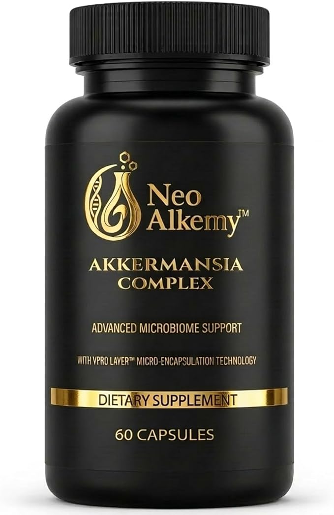 Akkermansia Probiotic – Supports Digestion &amp Gut Health Multi-Strain Probiotic with Prebiotics 20 Billion CFU Advanced Delayed Release CapsulesVegan