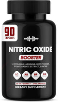 DAMN GOOD The Hodge Twins Nitric Oxide Booster – Beet Root Nitric Oxide &amp Arginine Citrulline Supplement Pomegranate Blend for Workout Drive Endurance Support &amp Pump Power - 90 Capsules