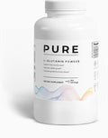PURE LIFE L-Glutamine Powder – 10.6oz (300g) – Unflavored Pure L-Glutamine Supplement Powder for Energy Muscle Support &amp Gut Health – Made in USA