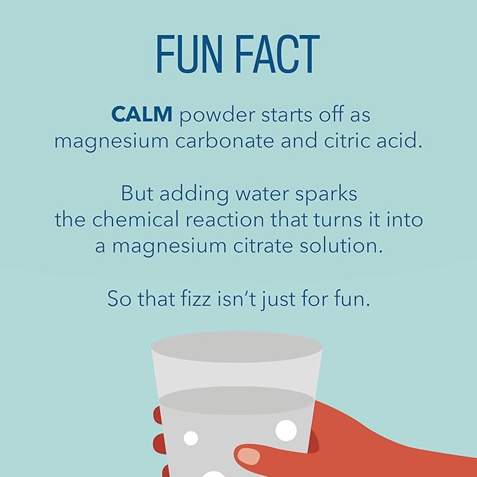 Natural Vitality Calm Magnesium Supplement Anti-Stress Drink Mix Powder Gluten Free Vegan &amp Non-GMO Cherry 8 oz