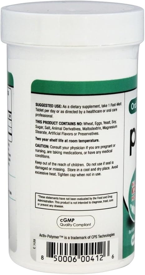 Oral Blis Combo 4B - 30 Fast-Melt Tablets by Probium Probiotic