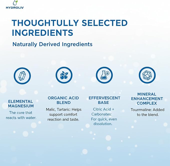 Hydrogen Water Tablets Antioxidant-Rich Supports Brain Energy &amp Health