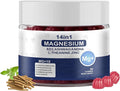 Magnesium Complex Gummies for Women &amp Men Calm Magnesium Gummies for Women &amp Men 14-in-1 with Ashwagandha L-Theanine Vitamin D3 &amp Zinc 60 Count (1)