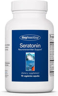 Allergy Research Group Seratonin - Neurotransmitter Support - Vitamin C Niacin Folate &amp More - Supports Serotonin Pathways a Positive Outlook &amp Restfuness - 30 Servings - 90 Capsules