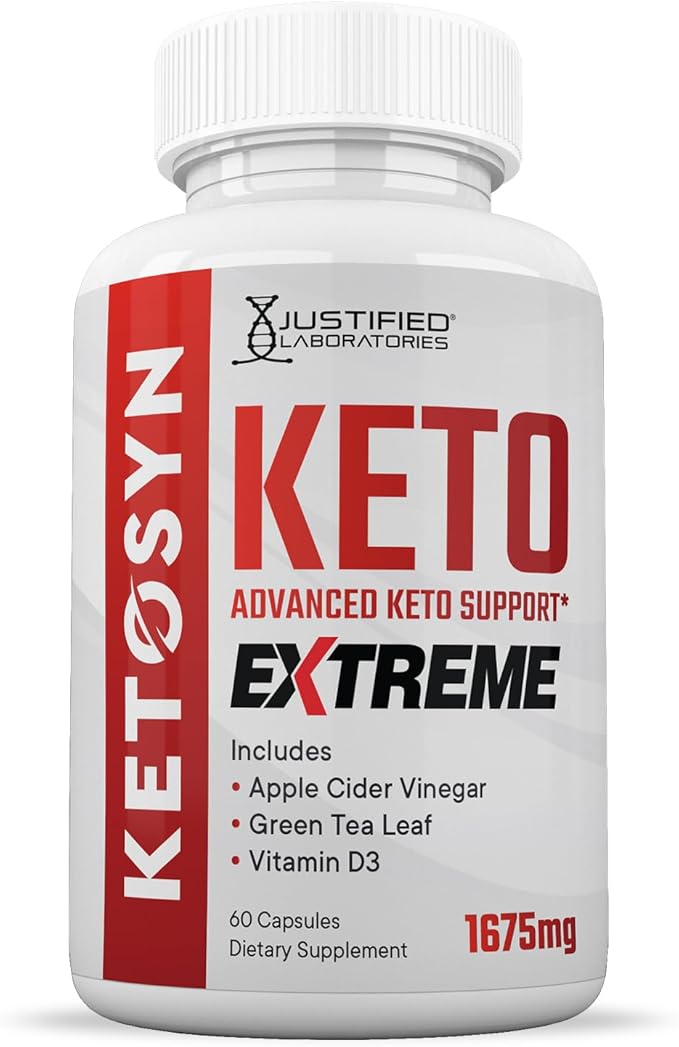 (5 Pack) Ketosyn Keto ACV Extreme Pills 1675 MG Keto Support Blend Capsule Alternative To Keto ACV Gummies Formulated with Apple Cider Vinegar Extra Virgin Olive Oil Powder Green Tea Leaf 300 Capsules