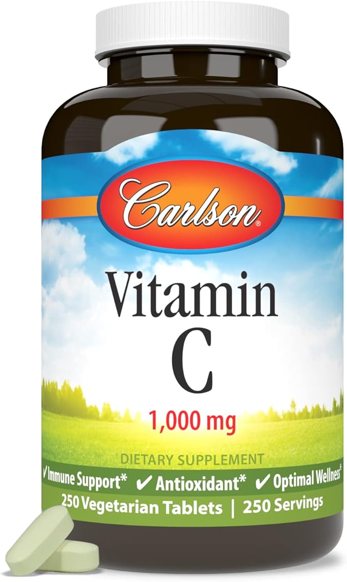 Carlson - Vitamin C 1000 mg 250 Count