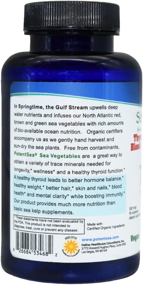 Sea Vegetables - 540 mg - 90 Capsules