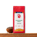 Puroast Low Acid Coffee Decaf | Decaf House Blend Ground | Medium Roast | High Antioxidants &amp High pH |No Bitter Aftertaste | Reduced Heartburn &amp GERD | Suitable for Cold Brew - 2.2 LB