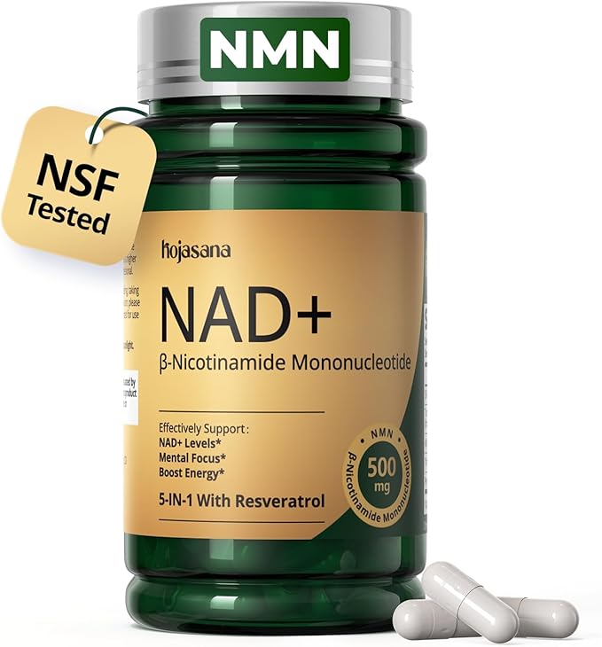 NAD Supplement for Women with Resveratrol - Supports Cellular Energy Anti-Aging &amp DNA Repair -Advanced NAD Supplement for Women &amp Men Non-GMO 30-Day Supply