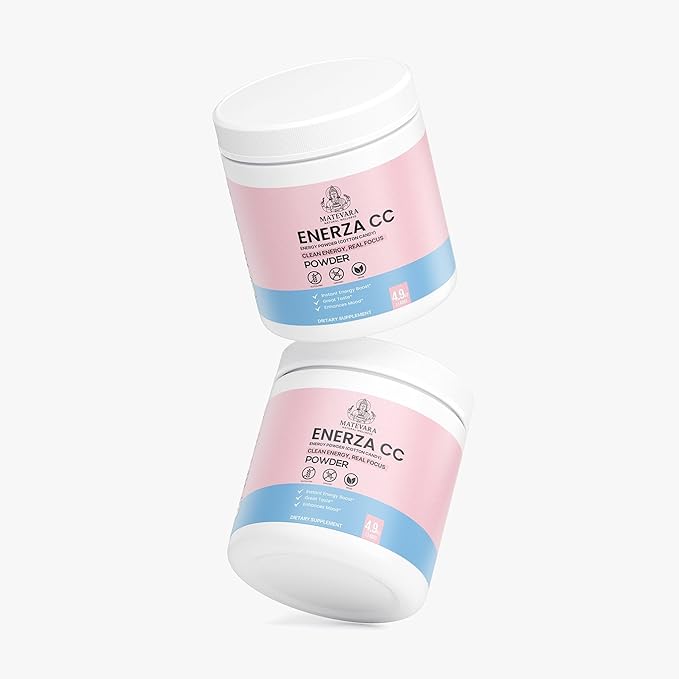 Enerza Energy Powder | 140g (4.94 Oz) (Cotton Candy)