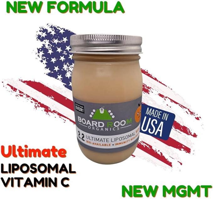 New Formula/New Management- Better Than Ever- Ultimate Liposomal Vitamin C | 3000mg Per Serving | 16oz 1 Best Liposomal C on Market Today Vegan Collegan Booster Non-GMO