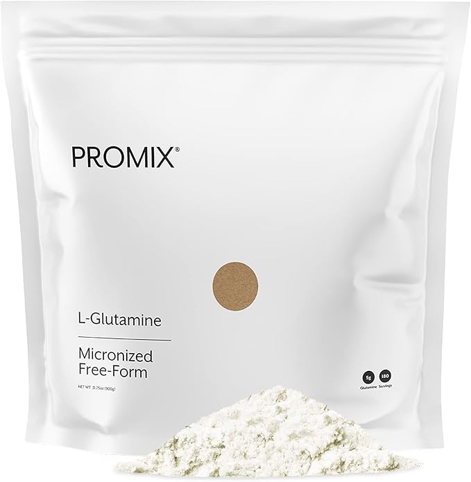 ProMix Nutrition L-Glutamine - Pure Micronized Free Form - Unflavored 180 Servings