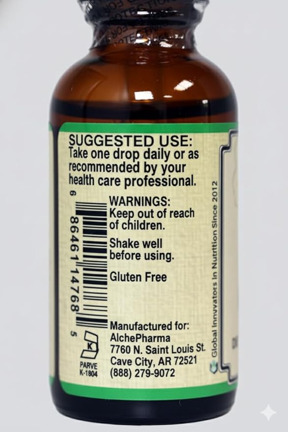 Folate Iiquid [ 667 mcg DFE 400 mcg of Folinic Acid ] 800 Servings