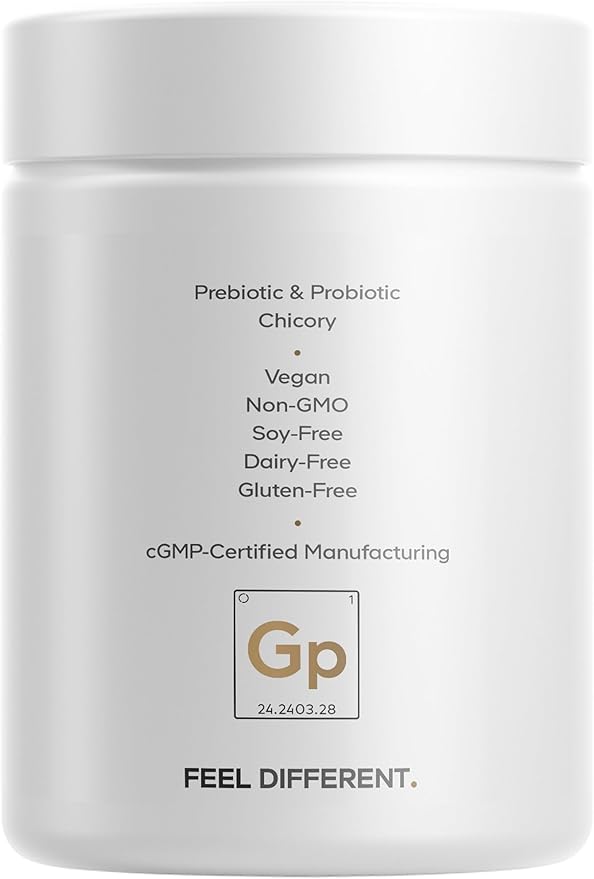 Codeage GLP-1 Probiotic+ - Live Probiotics Akkermansia Clostridium Bifidobacterium Chicory Inulin Probiotic Prebiotics &amp Postbiotics Supplement - 500 Million AFU 3-Month Supply - 90 Capsules