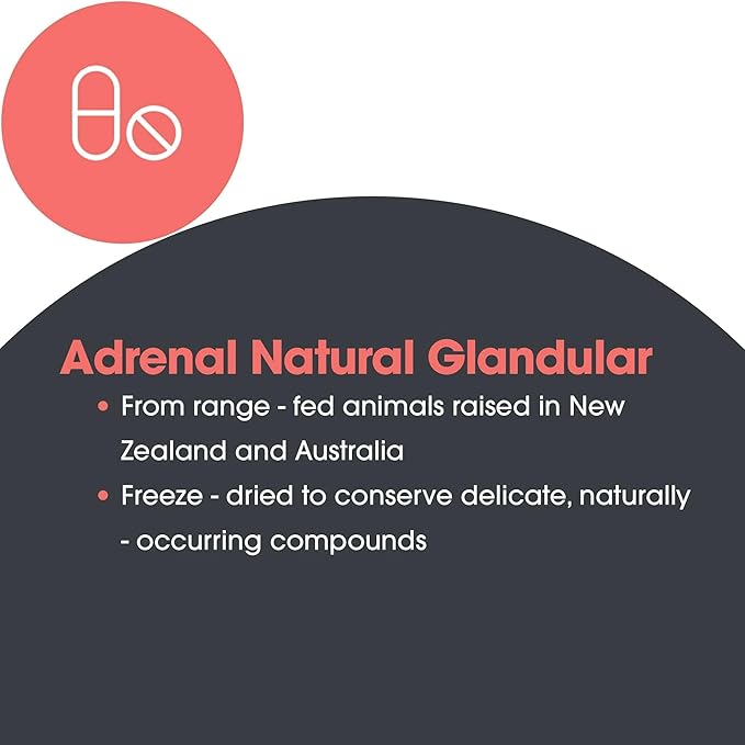 Allergy Research Group ARG Adrenal Cortex - Supports Healthy Stress Response &amp Metabolism - Delivers 150 mg Freeze-Dried Bovine Adrenal Cortex Tissue - 100 Servings - 150 Capsules