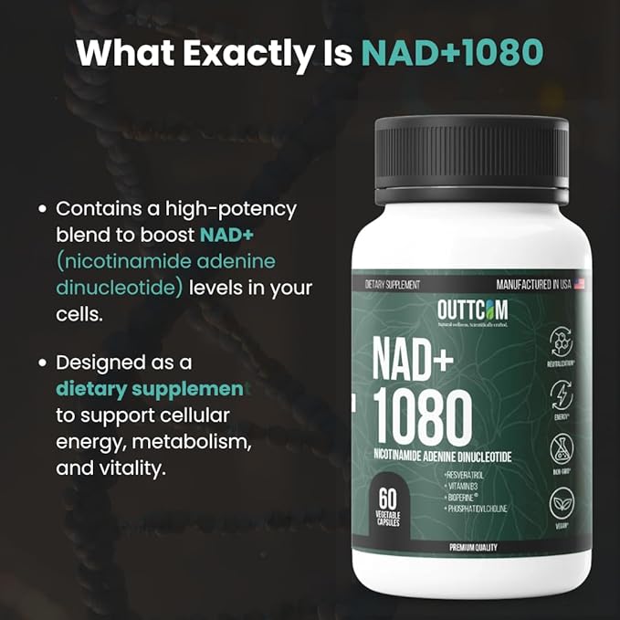 NAD+ Supplement w/Resveratrol B12 Phosphatidylcholine &amp Bioperine – 900mg NAD+ Capsule 60 Vegan Non-GMO Gluten-Free Capsules – Cellular Energy Bioavailability Liposomal Pack of 3