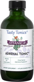 Vitanica - Adrenal Tonic Adrenal Support Vegetarian 4 Ounce (Packaging May Vary)