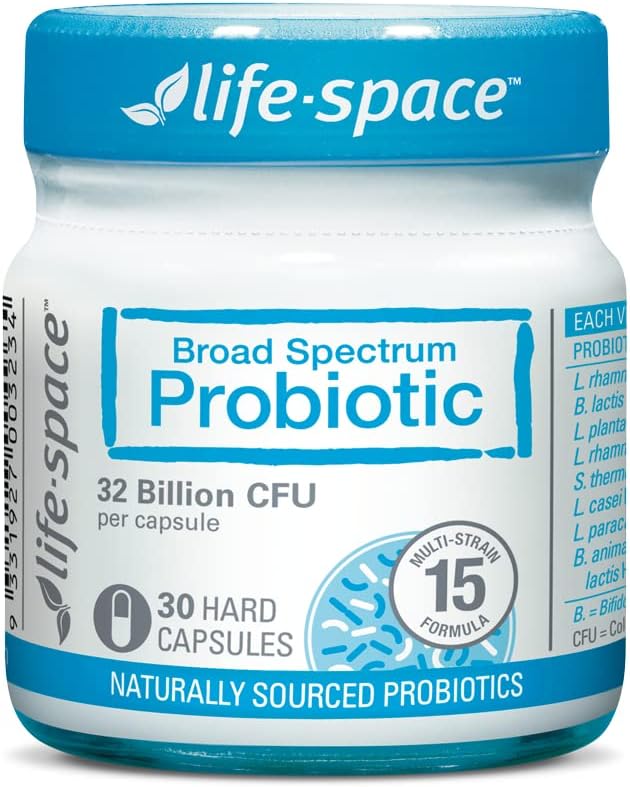 Life-Space Premium Broad Spectrum Probiotics + Women's Microflora Probiotic Support for Daily Digestive Health and Women Health