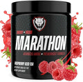 6AM Run Marathon | Running Supplements for Endurance &amp Stamina | Amino Energy with BCAAs for a Clean Pre Running Fuel | No Jitters | Marathon Essentials | Raspberry Iced Tea | 40 Servings
